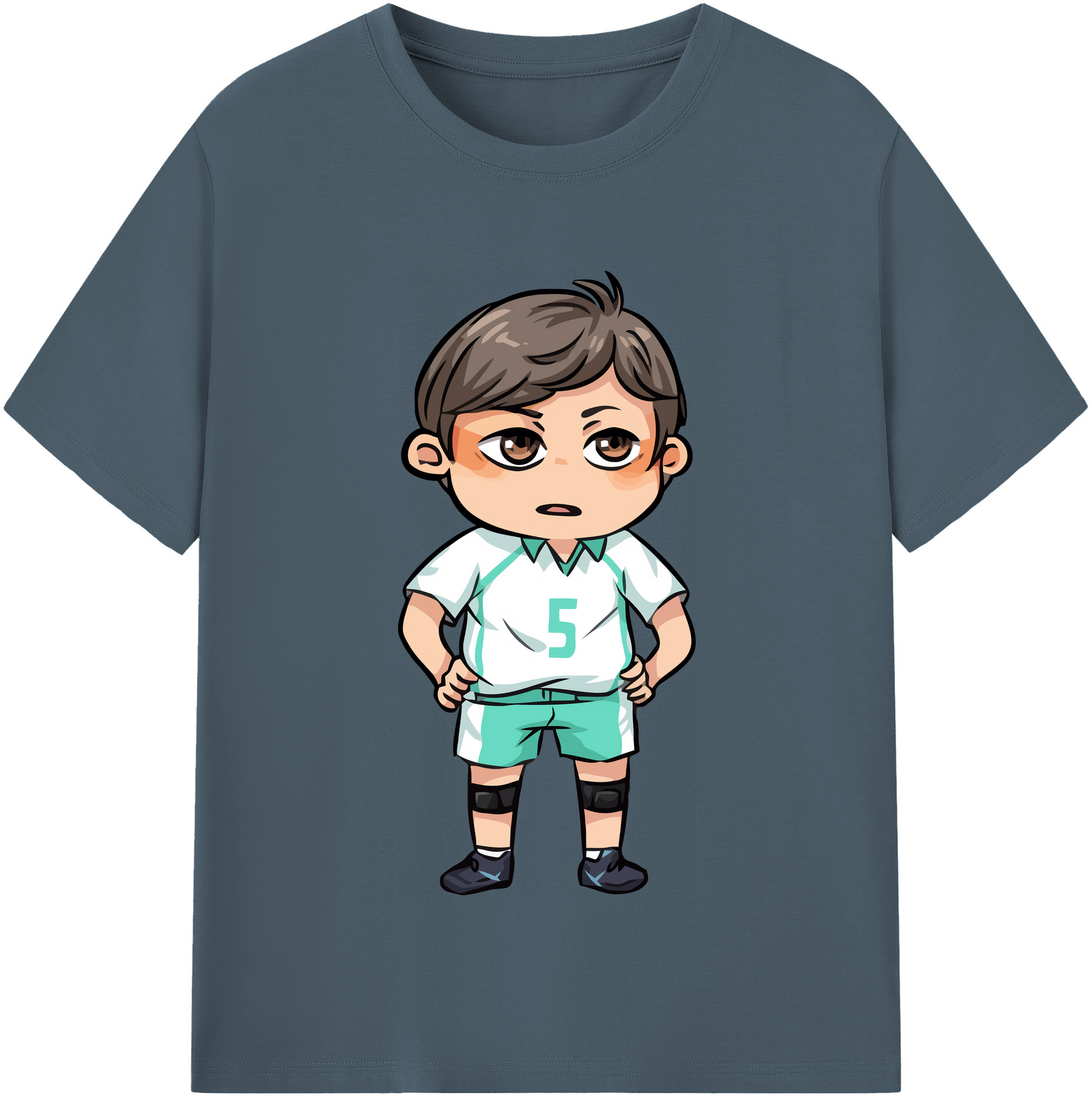 （画像用） ハイキュー!! Haikyu!! 綿100％半袖Tシャツ（フロントプリント）